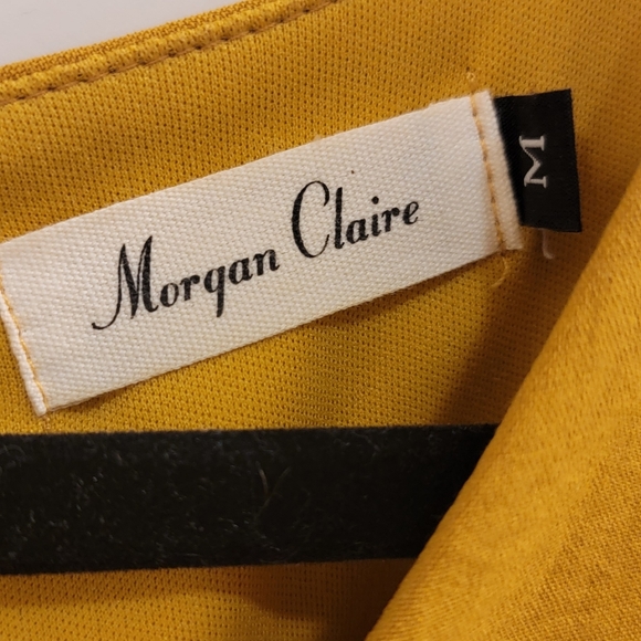 Dark Ochre Yellow Morgan Claire Jumpsuit - Picture 3 of 3